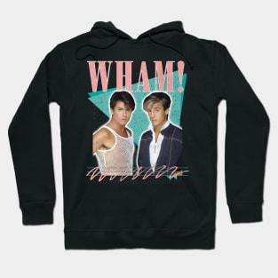 Wham! - Faded Vintage Aesthetic - Original Design Hoodie